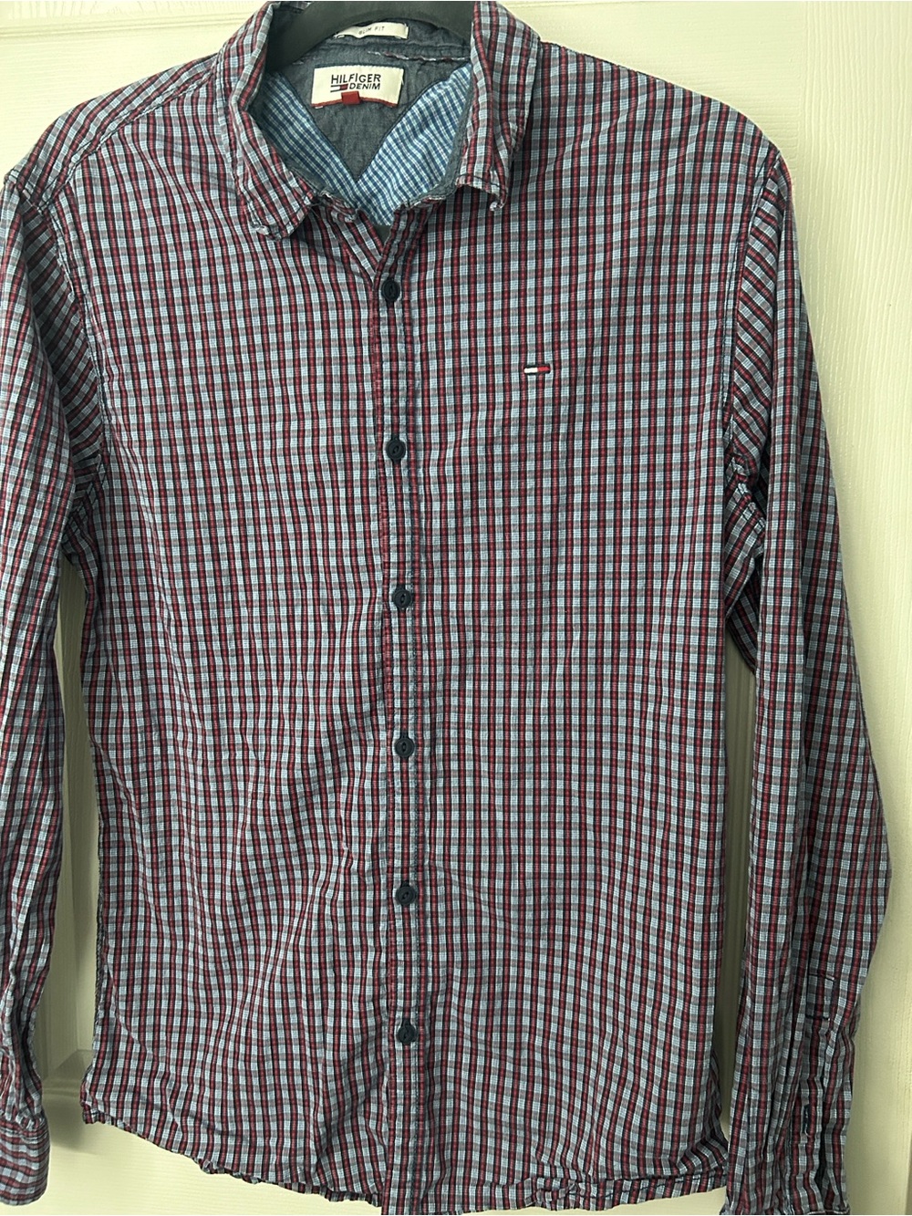 Tommy Hilfiger Men's Button-Up Shirt, SLIM FIT